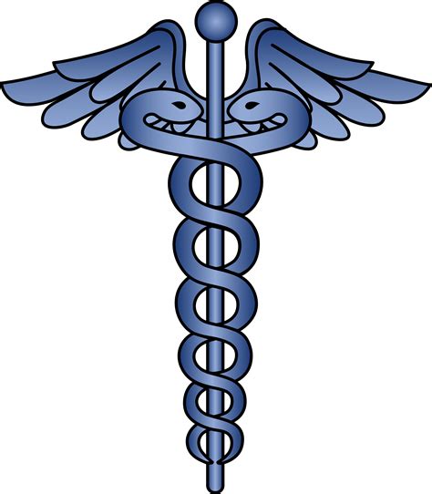 medical symbol with snake.